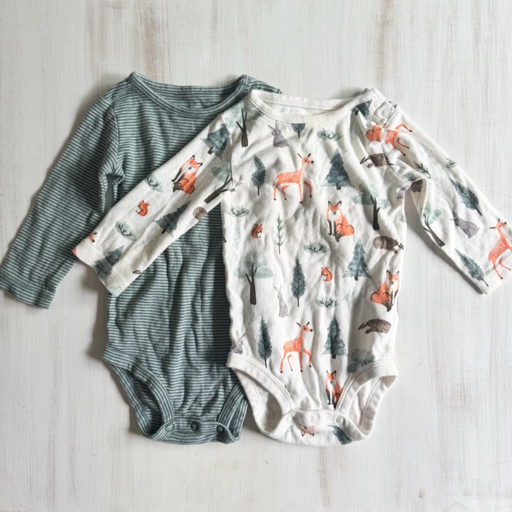 Carter’s Little Planet bodysuit bundle (size 6-9 months)